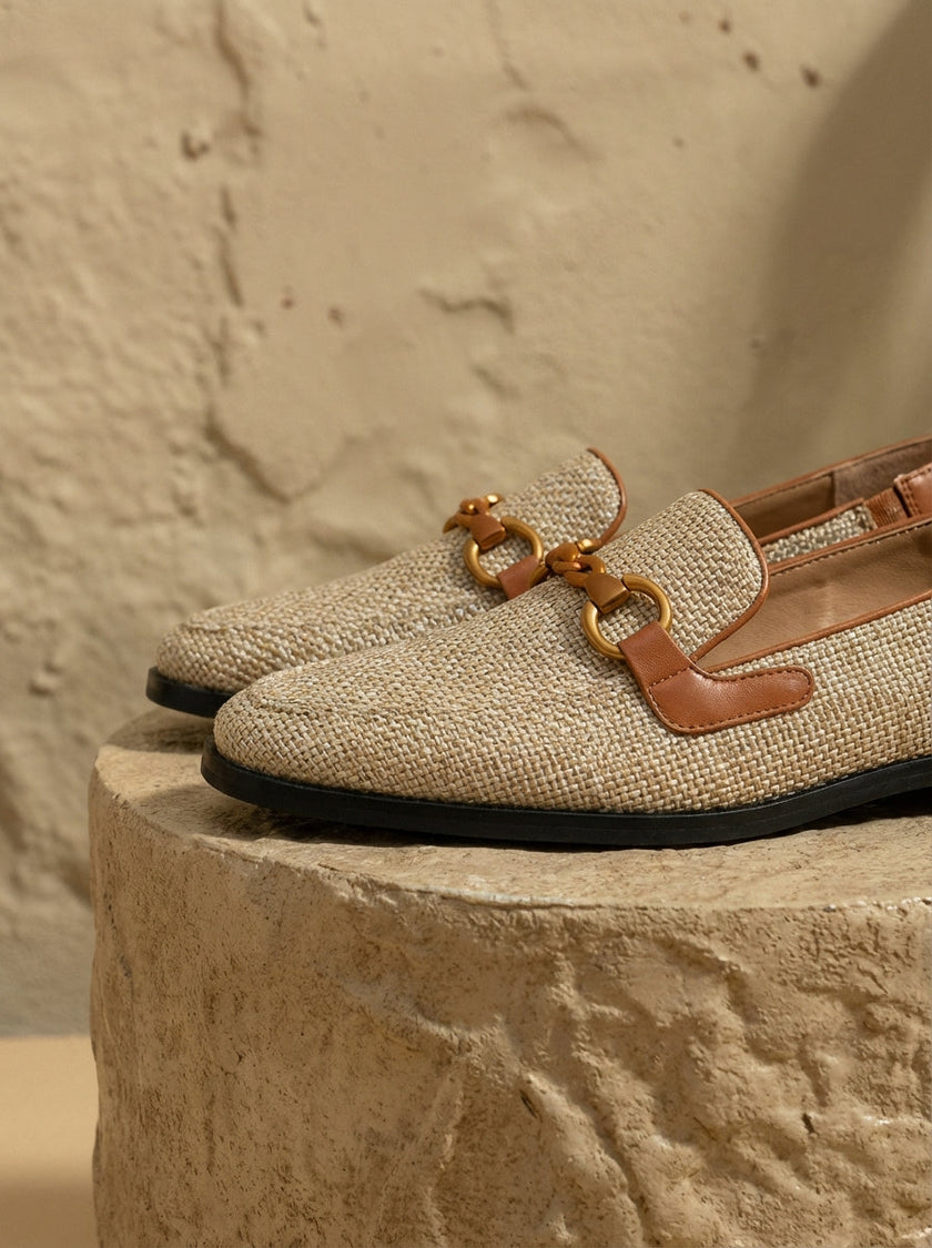 Ankle Strap Buckle Flat Sandals Women