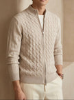 Men’s Slim Fit Wool Sweater Cardigan