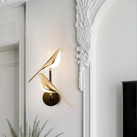 Fjorna | Contemporary Bird-Shaped LED Wall Light