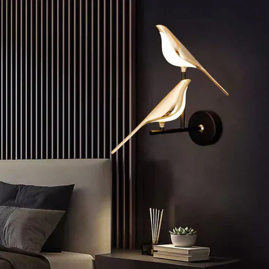Fjorna | Contemporary Bird-Shaped LED Wall Light