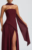 Fjorna | Maliyah Maxi Dress - Cherry Lacquer