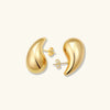 Grace | Sculpted Teardrop Earrings in 18K Gold plated or Silver