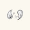 Grace | Sculpted Teardrop Earrings in 18K Gold plated or Silver