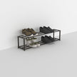 Frauja – Minimalist 2-Tier Metal Shoe Rack