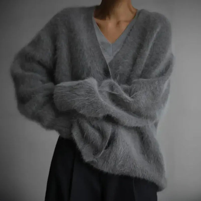 Ivy - Vegan Cashmere Oversized Cardigan Ladies