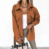 Tilda | Classic Oversized Vegan Wool Jacket with Belt