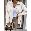 Tilda | Classic Oversized Vegan Wool Jacket with Belt