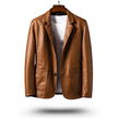 Black Leather Jacket Classic Style 4