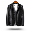 Black Leather Jacket Classic Style 2