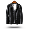 Black Leather Jacket Classic Style 2