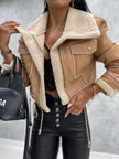 Fleece-Lined Leather Jacket 3