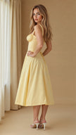 Kiana | Corset Midi Dress