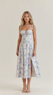 Kiana | Corset Midi Dress