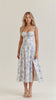 Kiana | Corset Midi Dress