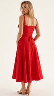Kiana | Corset Midi Dress