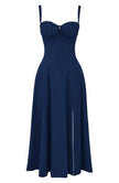 Kiana | Corset Midi Dress