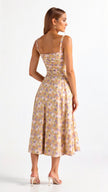 Kiana | Corset Midi Dress