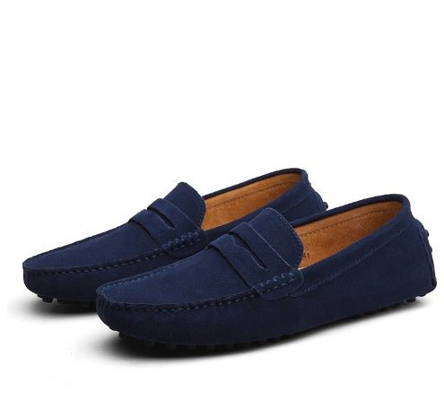Elegant Italian Loafers Red - 8