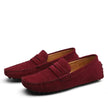 Elegant Italian Loafers Red - 3