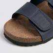 Men's FJØRNA double strap open toe slides, stylish men's sandals with adjustable straps and open toe design.