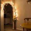 Nature-Inspired LED Wall Lights – 2 Meter Warm White Wall Sconces for Festive Home Decor and Cozy Atmosphere - 4