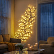 Nature-Inspired LED Wall Lights – 2 Meter Warm White Wall Sconces for Festive Home Decor and Cozy Atmosphere - 1