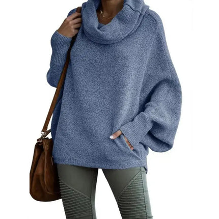 Liv | Stylish Batwing Sleeve Jumper with Pocket