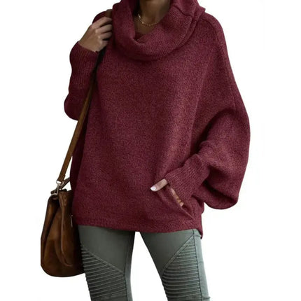 Liv | Stylish Batwing Sleeve Jumper with Pocket