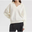 Vibrant Pullover Sweater V-Neck - 3