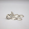 Nordglød | Bold Silver Statement Earrings