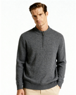 Men’s Half Turtleneck Zipper Sweater
