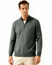 Men’s Half Turtleneck Zipper Sweater