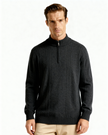Men’s Half Turtleneck Zipper Sweater