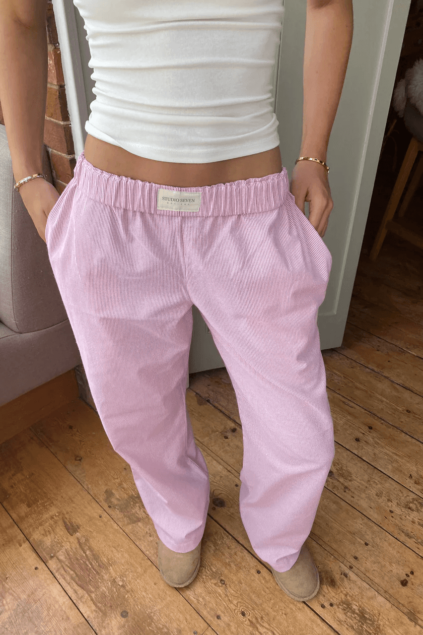 Women's Summer Soft Fabric Trouser with Elastic Waistband