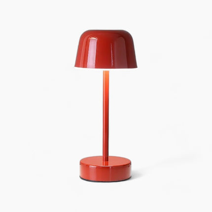 Rechargeable Dimmable Wireless Iron Table Lamp - Portable Design
