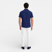 Men's linen cotton blend short sleeve shirt by FJØRNA, breathable summer fit, light fabric ideal for warm weather.
