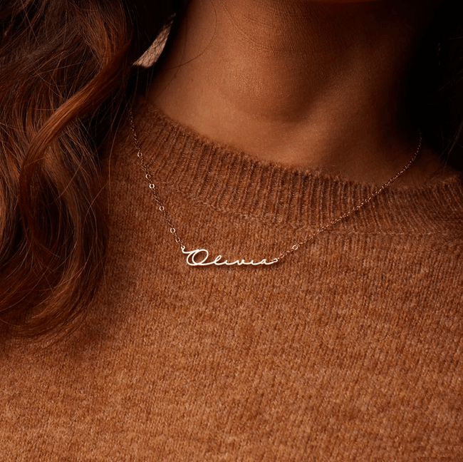 Elina | Personalized Name Necklace in Gold or Silver