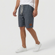 FJØRNA men's linen shorts with elasticated waist and drawstring, ideal for summer beachwear, lightweight and breathable fabric.