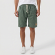 FJØRNA men's linen shorts with elasticated waist and drawstring, perfect for summer beachwear and casual wear.