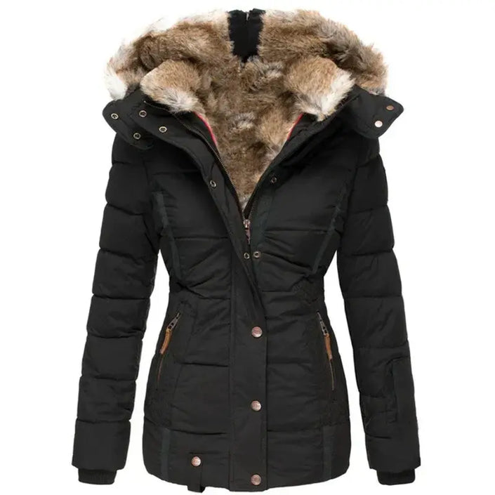 Lina | Stylish and Cozy Fur-Lined Winter Coat