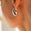Grace | Sculpted Teardrop Earrings in 18K Gold plated or Silver