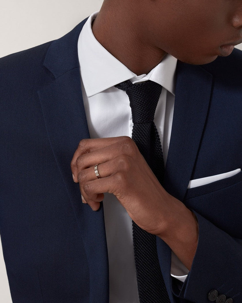 Fjorna | Unisex Ring Silver Size One Zinc Alloy 7