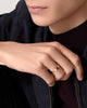 Fjorna | Unisex Ring Gold Size Adjustable Zinc Alloy 5