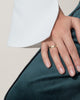 Fjorna | Unisex Ring Gold Size Adjustable Zinc Alloy 6
