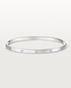 Fjorna | Women's Bangle Bracelet Silver One Size Alloy 6