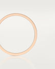 Mia - Screw Detail Ring in Rose Gold Plated Finish