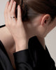 Mia - Screw Detail Ring in Rose Gold Plated Finish