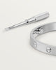 Fjorna | Women's Bangle Bracelet Silver One Size Alloy 5