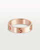 Mia - Screw Detail Ring in Rose Gold Plated Finish