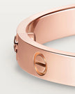 Grace - Screw Detail Bracelet in Rose Gold Plated Finish